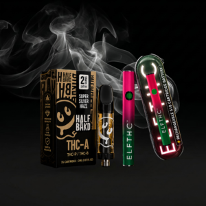 Cartucho Half Bakd Super Silver Haze - COMBO Pen ElfTHC