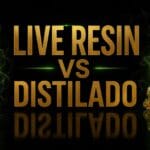 Live Resin vs Distilado - comparativa de extracción de vapes THC premium en Quito